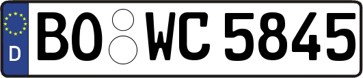 BO-WC5845