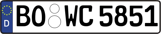 BO-WC5851