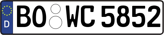 BO-WC5852