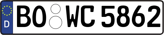 BO-WC5862