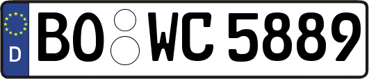 BO-WC5889