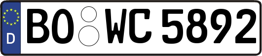 BO-WC5892