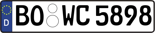 BO-WC5898