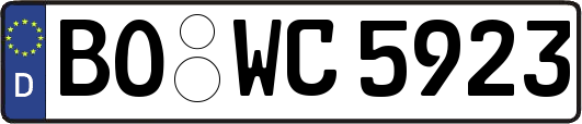 BO-WC5923