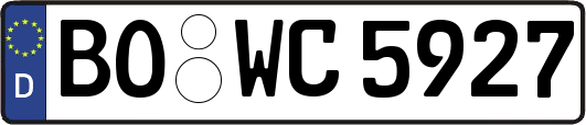 BO-WC5927