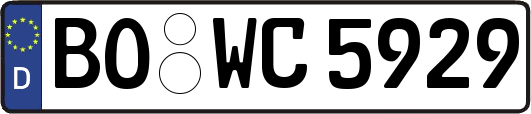 BO-WC5929