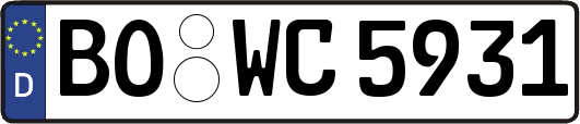 BO-WC5931