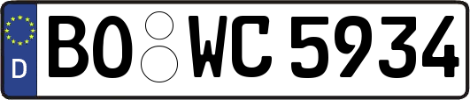 BO-WC5934