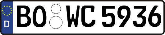 BO-WC5936