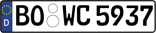 BO-WC5937