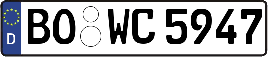 BO-WC5947
