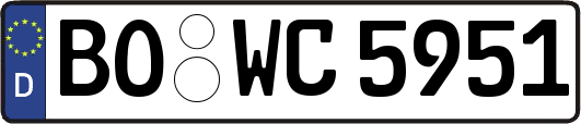 BO-WC5951