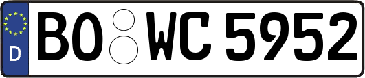 BO-WC5952