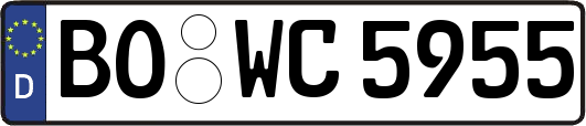 BO-WC5955