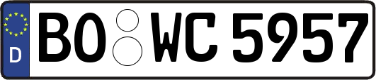 BO-WC5957