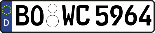 BO-WC5964
