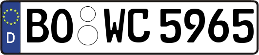 BO-WC5965