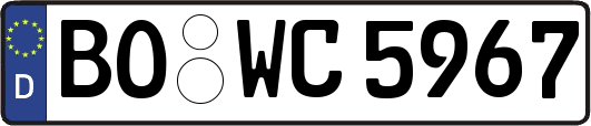 BO-WC5967