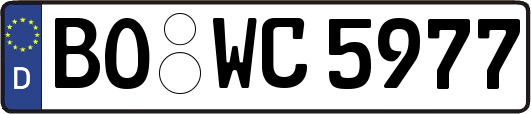 BO-WC5977