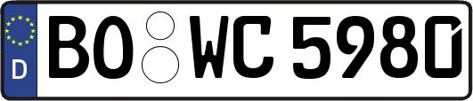 BO-WC5980