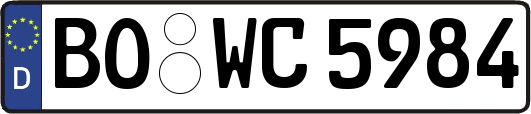 BO-WC5984
