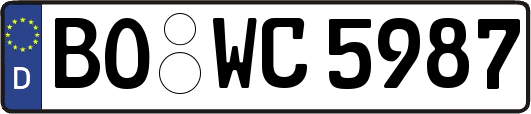 BO-WC5987