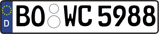 BO-WC5988