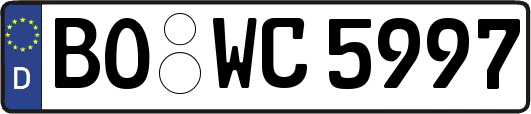 BO-WC5997