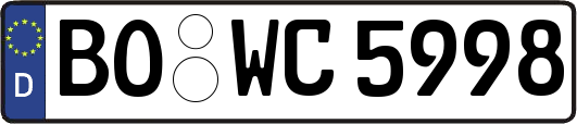 BO-WC5998