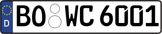 BO-WC6001