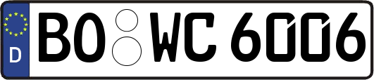 BO-WC6006