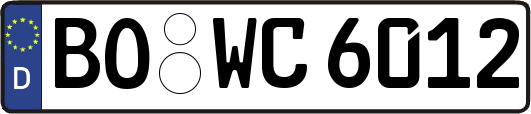 BO-WC6012