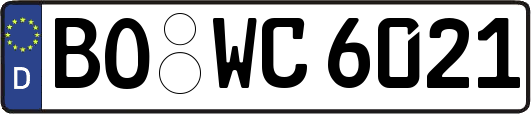 BO-WC6021