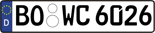 BO-WC6026