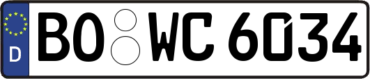 BO-WC6034