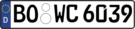 BO-WC6039