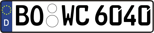 BO-WC6040