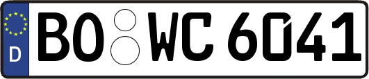 BO-WC6041