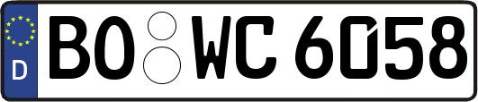 BO-WC6058
