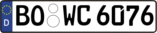 BO-WC6076