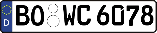 BO-WC6078