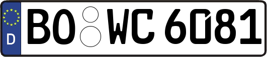 BO-WC6081