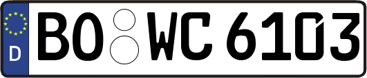 BO-WC6103