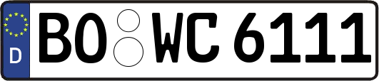 BO-WC6111