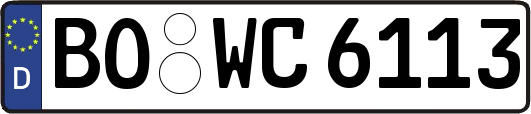 BO-WC6113