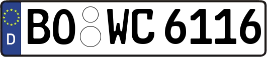 BO-WC6116