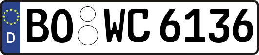 BO-WC6136