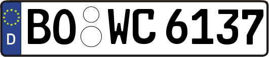 BO-WC6137