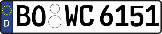BO-WC6151