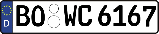 BO-WC6167